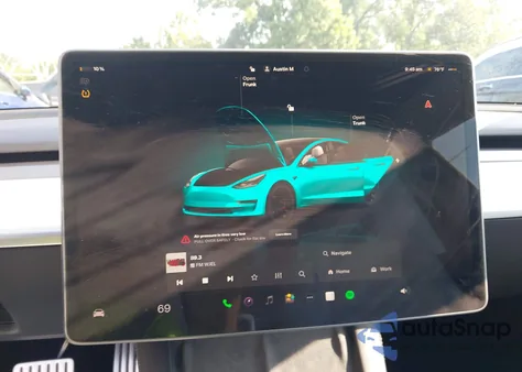 2022 Tesla Model 3 Performance Dual Motor All-Wheel Drive from USA, damaged, VIN 5YJ3E1EC7NF279124